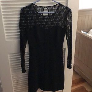 Black with lace GUESS dress